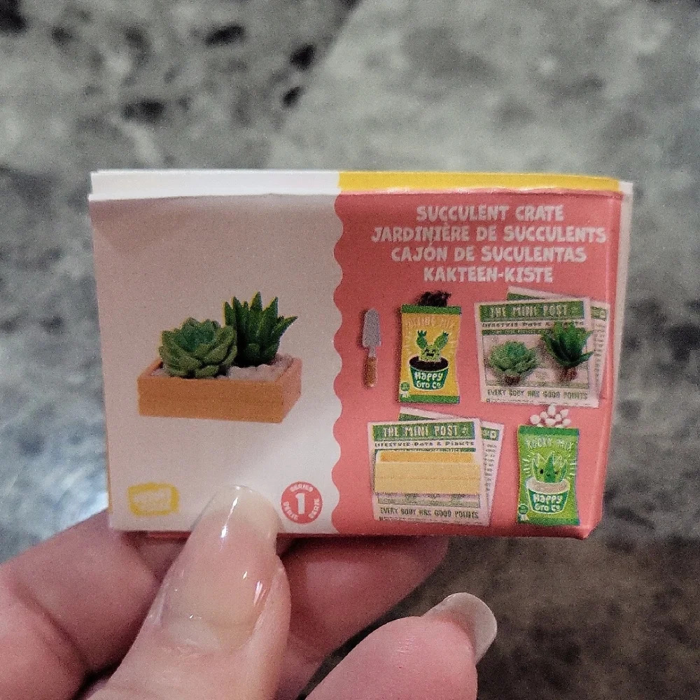 Miniverse Make It Mini Succulent Crate